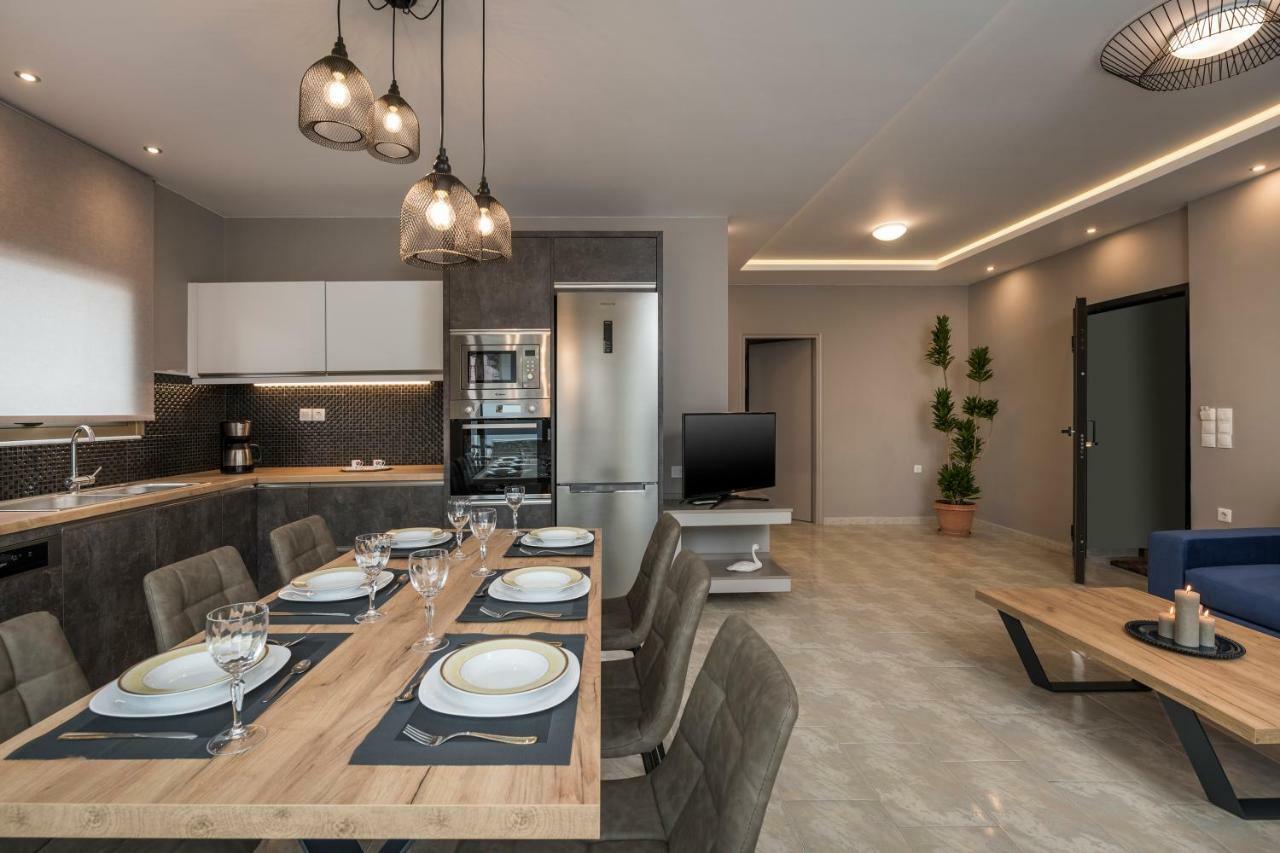 Mirma Luxury Apartment Chania  ภายนอก รูปภาพ